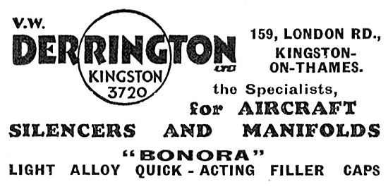 V.W.Derrington:  Aircraft Silencers & Manifolds                  