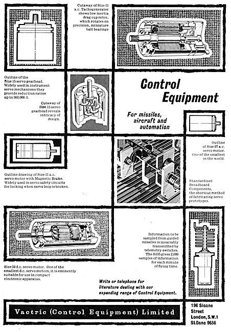 Vactric Servo Motors & Control Equipment                         