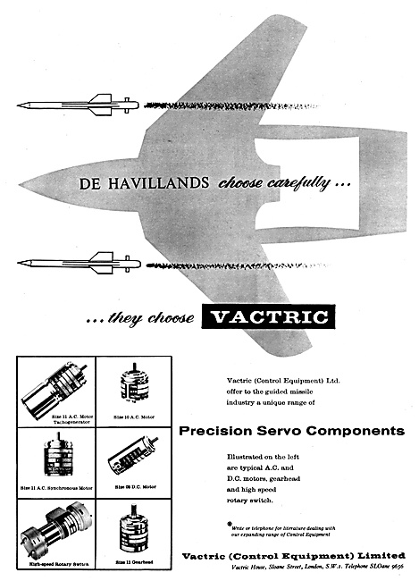 Vactric Servo Motors & Electrical Controls                       