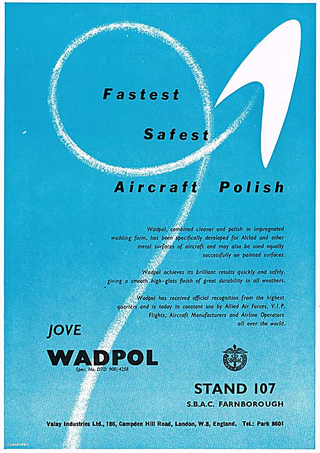 Jove Wadpol The Fastest Safest Aircraft Polish                   