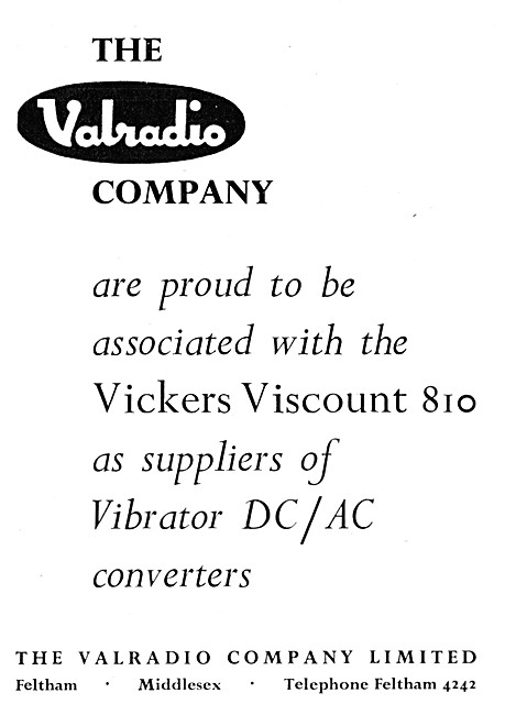 Valradio Vibrator DC / AC Converters                             