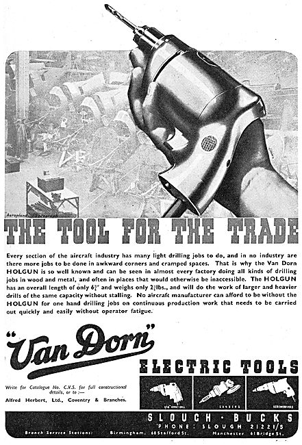 Van Dorn Electrical Hand Tools For Engineers                     