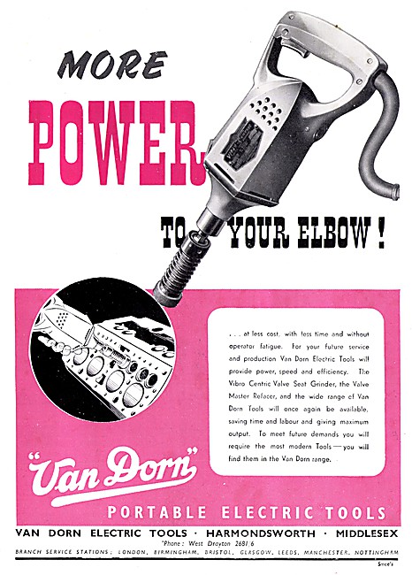 Van Dorn Portable Electric Tools                                 