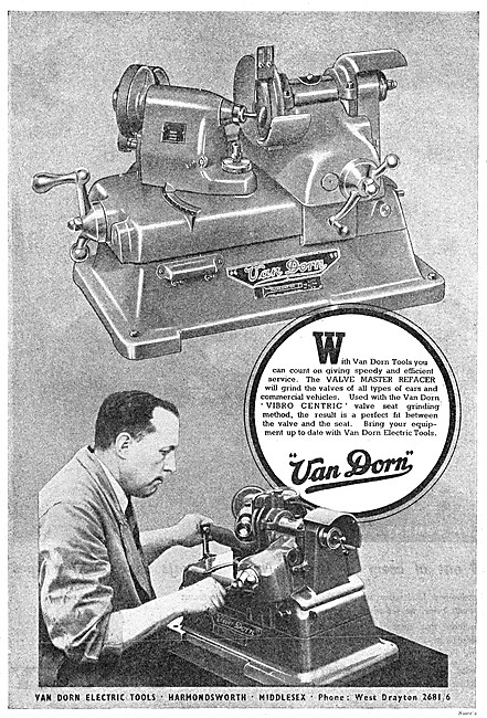 Van Dorn Portable Electric Tools                                 