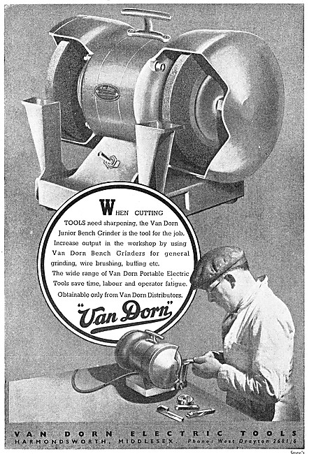 Van Dorn Junior Bench Grinder                                    