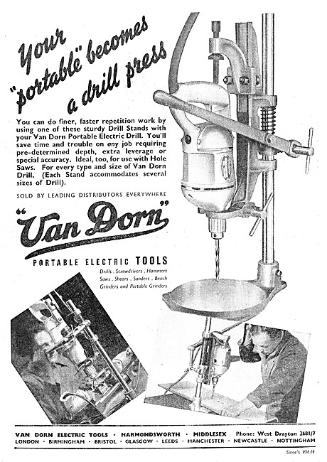 Van Dorn Portable Electric Tools                                 