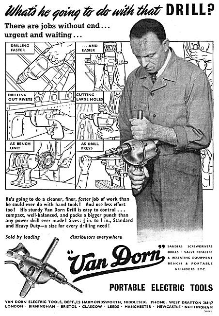 Van Dorn Portable Electric Tools                                 
