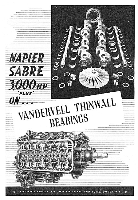 Vandervell Thinwall Bearings                                     