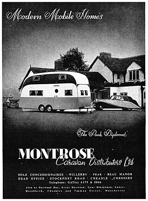 Montrose Caravans : Your Home On The Drome. Peak Diplomat        