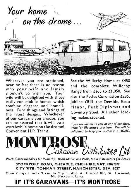 Montrose Caravan Distributors Ltd - Willerby Eccles Coronation   