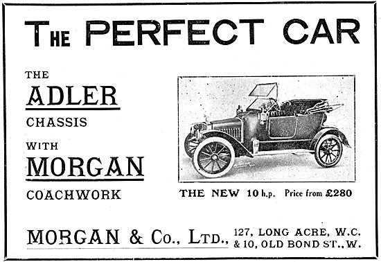 Morgan Coachwork  Adler Chassis - Adler 10hp 1912                