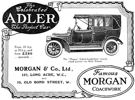 Adler Morgan Cabrio-Landaulette 1912                             