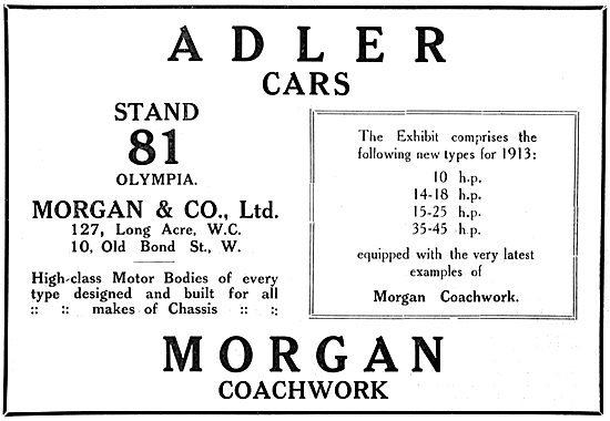 Adler Cars - Morgan Coachwork                                    