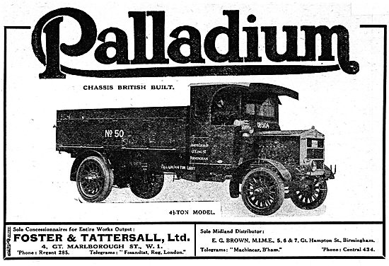 Palladium Lorries & Commercial Vehicles - Foster & Tattersall    