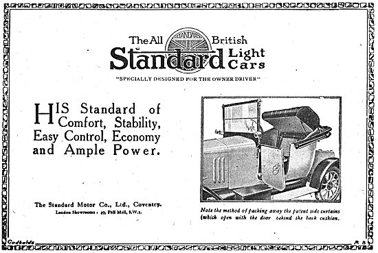 The Standard Motor Co Ltd - Standard Light Cars                  
