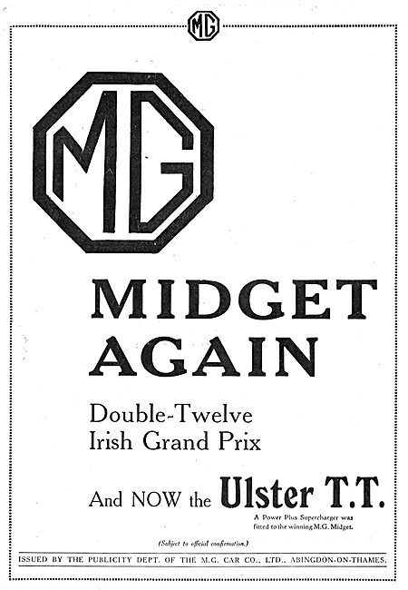 1931 MG Midget                                                   