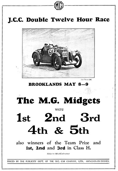 MG Midget 1931                                                   