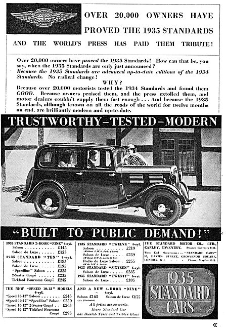 The 1934 Standard 2-Door Nine                                    