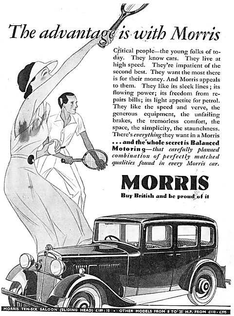 Morris Ten-Six (Sliding Head)                                    