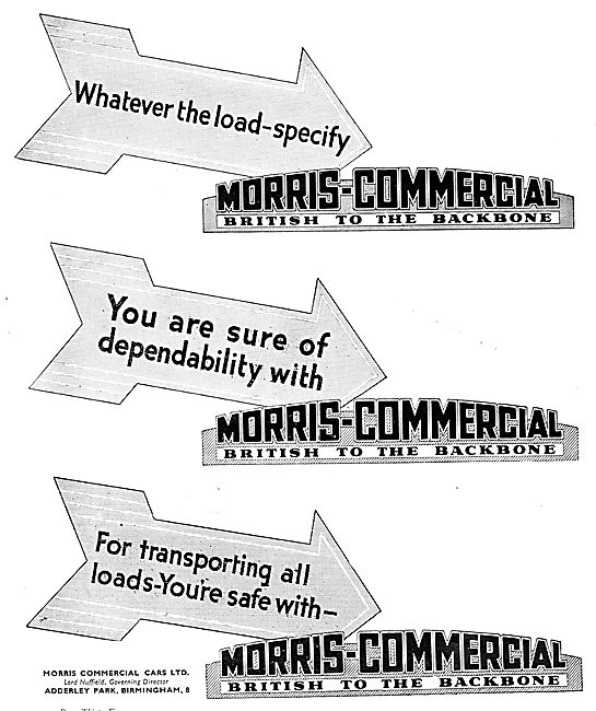 1935 Morris Commercial Vehicles                                  