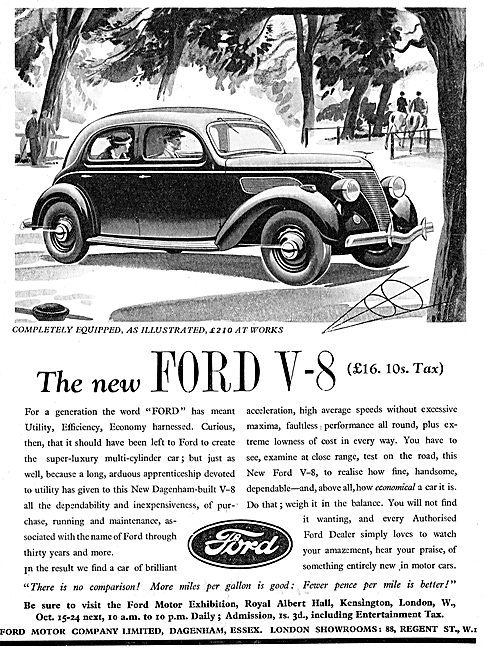 Ford V8 Car                                                      