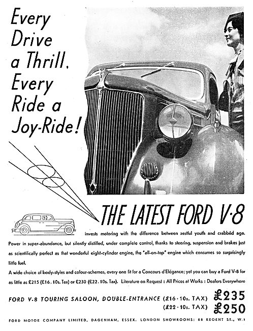 Ford V8 Car                                                      