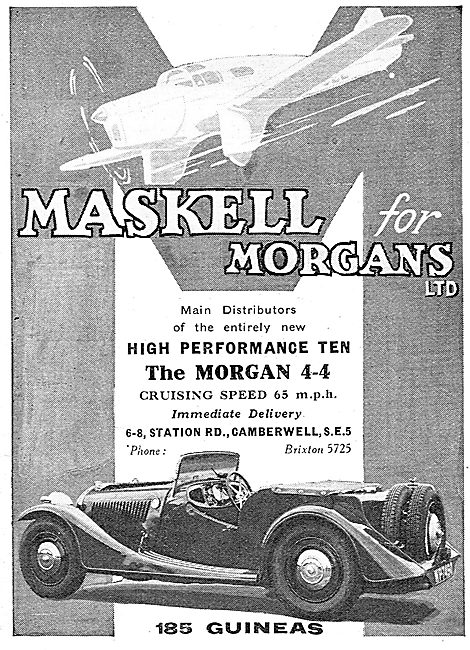 Morgan 4-4. Maskell's Camberwell                                 