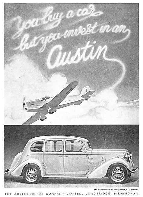 1937 Austin Fourteen Goodwood Saloon Car                         