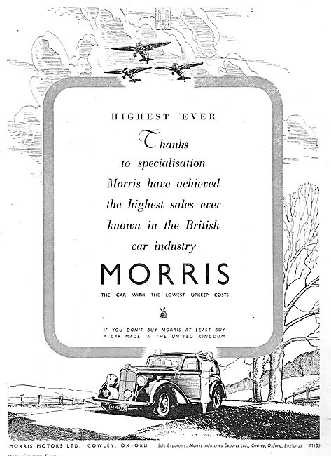 1937 Morris Motor Cars                                           