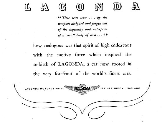 Lagonda Motors                                                   