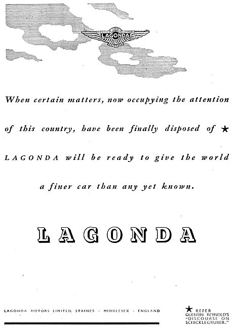 Lagonda Motors                                                   