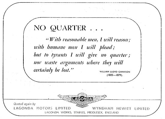 Lagonda Motors                                                   