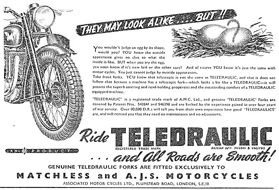 Matchless Clubman G3/L 1945 - AJS Motor Cycles                   