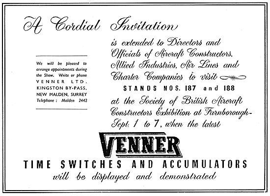 Venner Time Switches                                             
