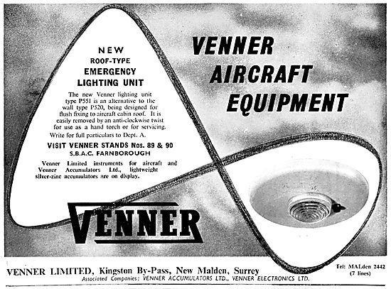 Venner Time Switches & Aircraft Switches                         