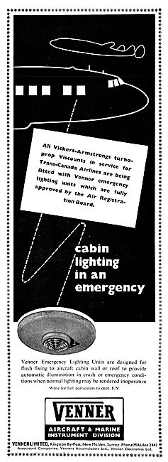 Venner Emergency Lighting Units                                  