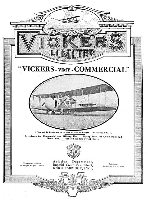 Vickers Vimy Commercial                                          