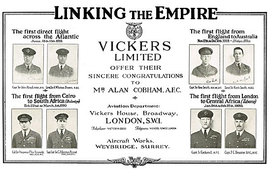 Vickers Aircraft - Linking The Empire                            