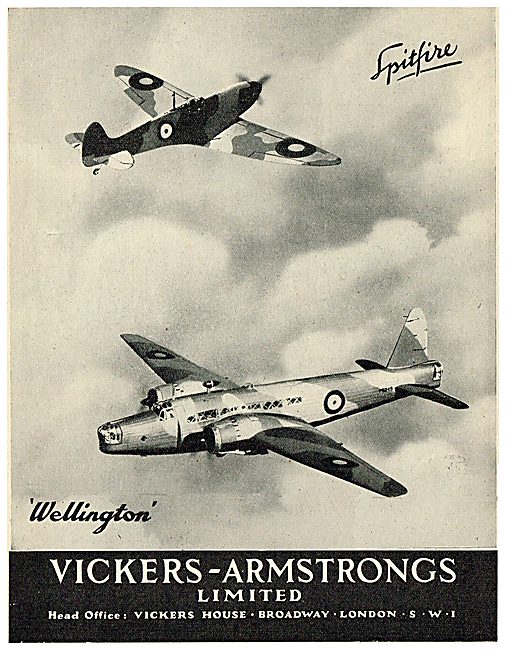 Supermarine Spitfire - Vickers-Armstrongs Wellington             