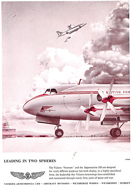Vickers Viscount - Vickers Supermarine 510                       