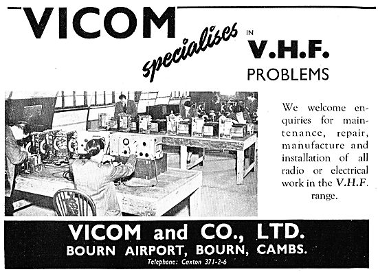 Vicom Specialists In VHF Radio - Sales, Servicing & Spares       
