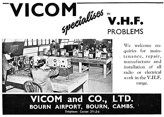 Vicom Specialists In VHF Radio - Sales, Servicing & Spares       