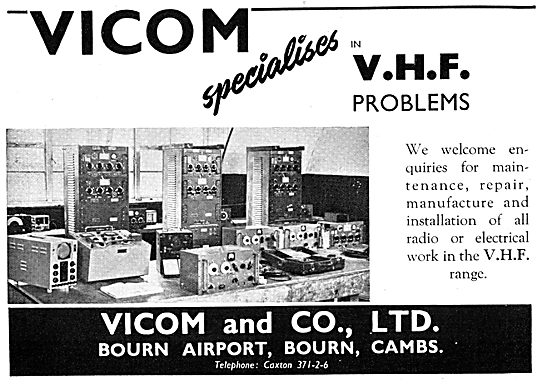 Vicom Specialists In VHF Radio - Sales, Servicing & Spares       