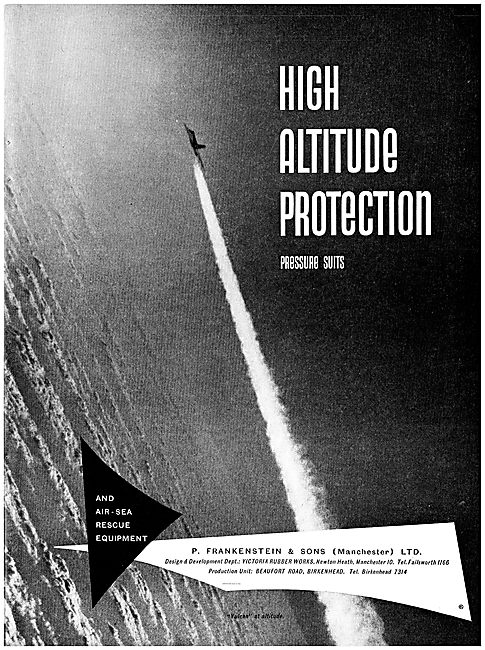 Frankenstein High Altitude Aircrew Pressure Suits                