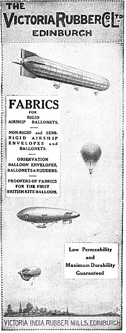 Victoria Rubber Co Ltd Fabrics For Airship Ballonets             