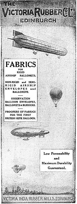 Victoria Rubber Airship Ballonets                                