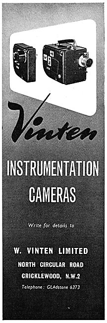 Vinten Aircraft Reconnaisance & Recording Cameras                