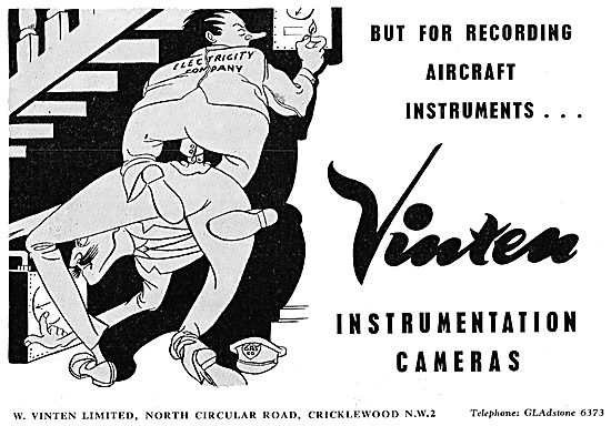 Vinten Aircraft Reconnaisance & Recording Cameras                