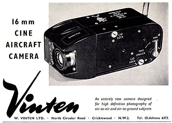 Vinten 16 mm Cine Aircraft Camera                                