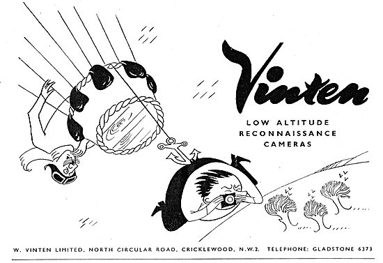 Vinten Low Altitude Reconnaissance Cameras                       